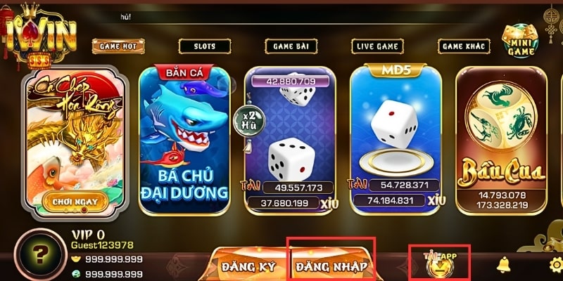 Tải app cổng game về điện thoại để đăng nhập tài khoản